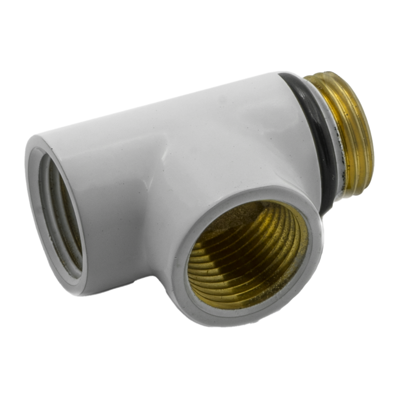 Reina T-piece for Dual Fual Radiators (1 size, 5 colours) - Brand New Bathrooms