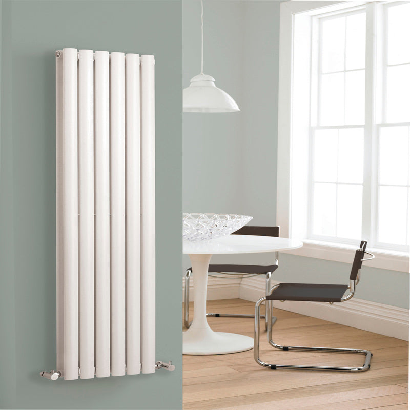 Nuie Revive Double Panel Designer Radiator (1 size, Gloss White) - Brand New Bathrooms