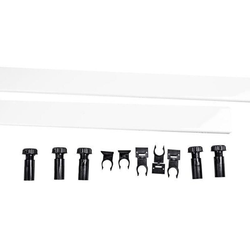 Coram Showers Riser Kit (2 sizes, 2 shapes, White) - Brand New Bathrooms