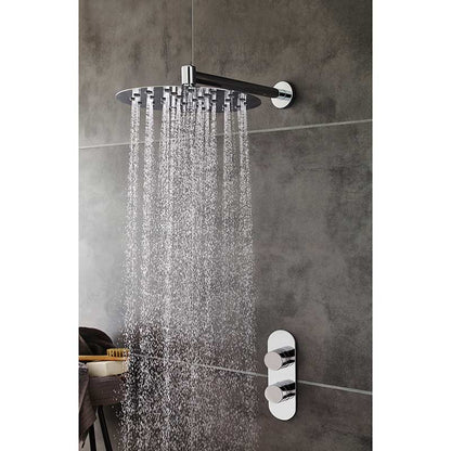 Hudson Reed Indus Thermostatic Shower Valve (2 styles, Chrome) - Brandnew Bathroom