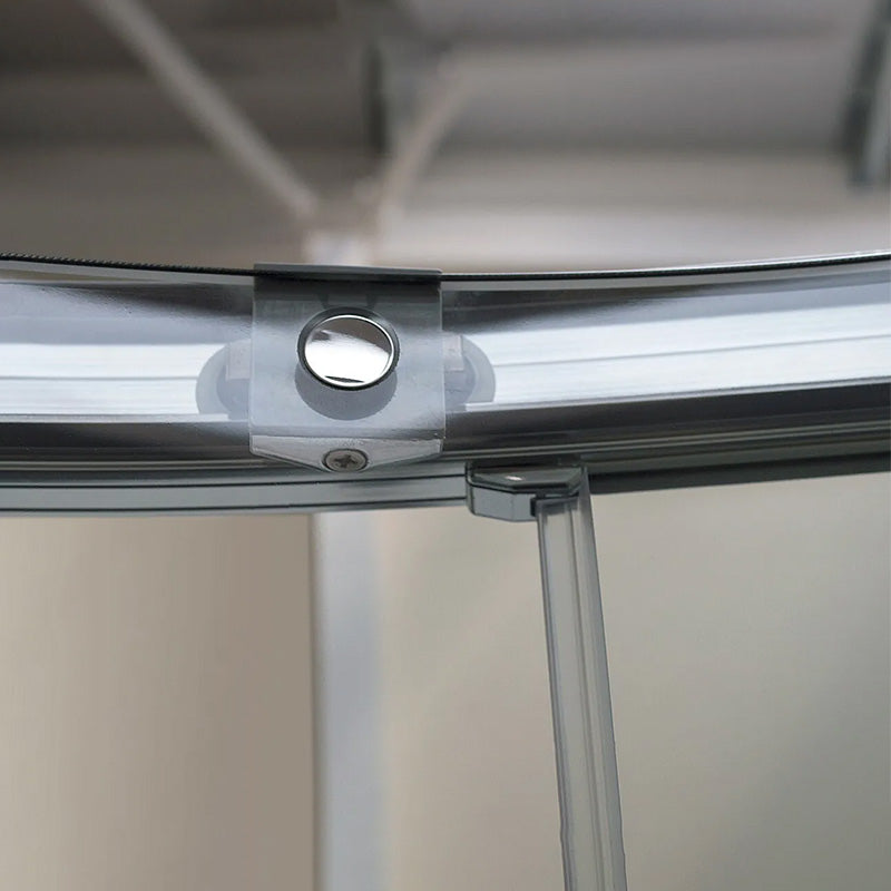 Coram Showers Premier 8 Sliding Shower Door (5 sizes, Chrome) - Brand New Bathrooms