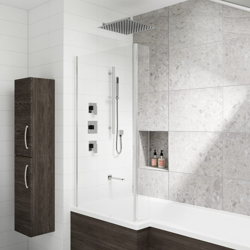 Nuie Windon Manual Shower Valve (1 size, Chrome) - Brand New Bathrooms