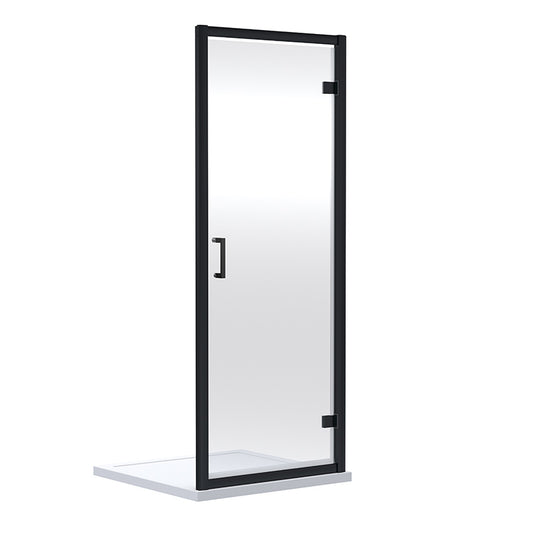 Nuie Rene Hinged Shower Door (4 sizes, 3 colours) - Brandnew Bathroom