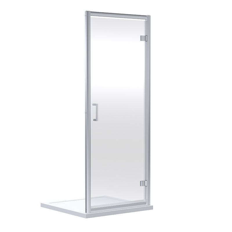 Nuie Rene Hinged Shower Door (4 sizes, 3 colours) - Brandnew Bathroom