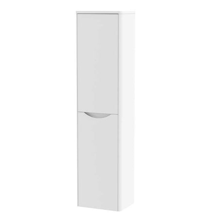 Nuie Lunar Wall Hung 2 Door Tall Unit (1 size, 5 colours) - Brand New Bathrooms