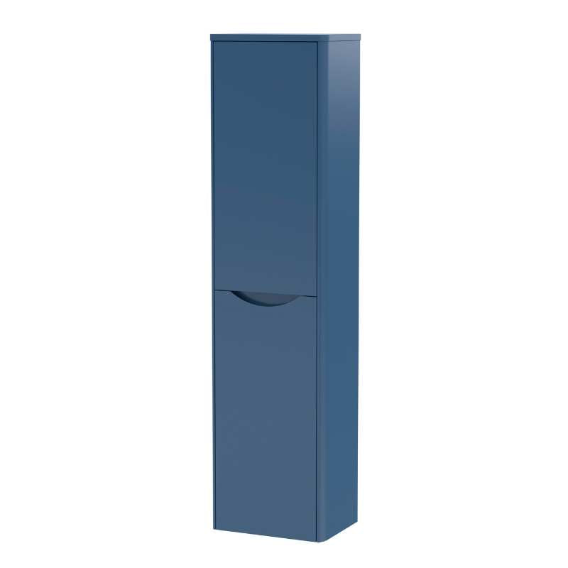 Nuie Lunar Wall Hung 2 Door Tall Unit (1 size, 5 colours) - Brand New Bathrooms