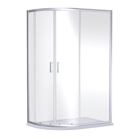 Nuie Rene Offset Quandrant Shower Enclosure (3 sizes, 3 colours) - Brandnew Bathroom