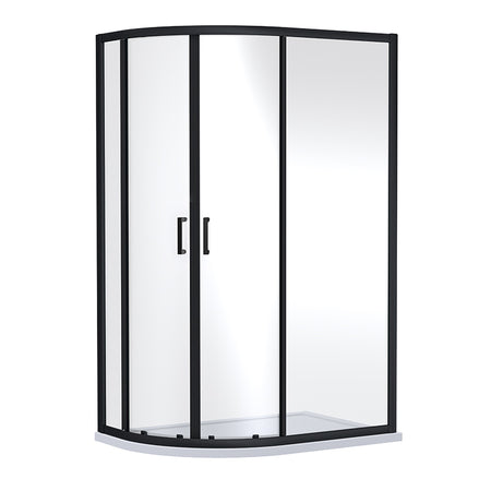 Nuie Rene Offset Quandrant Shower Enclosure (3 sizes, 3 colours) - Brandnew Bathroom