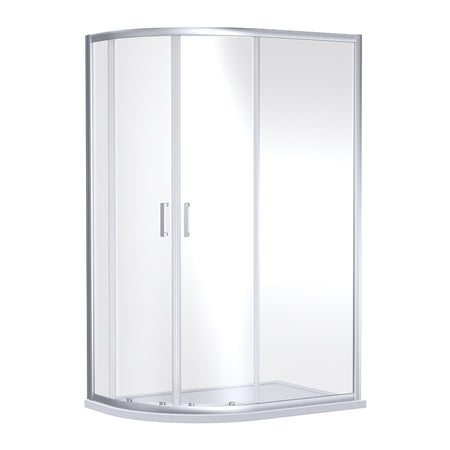 Nuie Rene Offset Quandrant Shower Enclosure (3 sizes, 3 colours) - Brandnew Bathroom