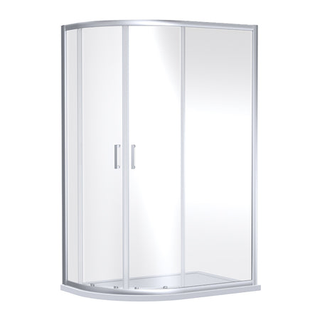Nuie Rene Offset Quandrant Shower Enclosure (3 sizes, 3 colours) - Brandnew Bathroom
