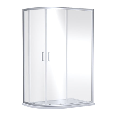 Nuie Rene Offset Quandrant Shower Enclosure (3 sizes, 3 colours) - Brandnew Bathroom