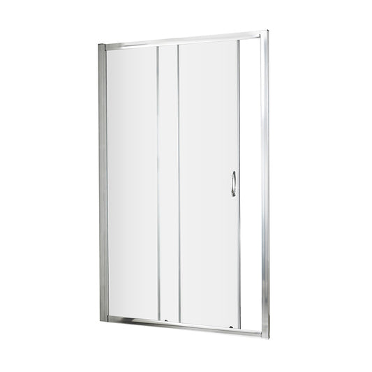 Nuie Ella Sliding Shower Door (2 sizes, Chrome) - Brandnew Bathroom