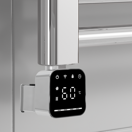 Reina Square Thermostatic WiFi Element (2 sizes, Chrome) - Brand New Bathrooms