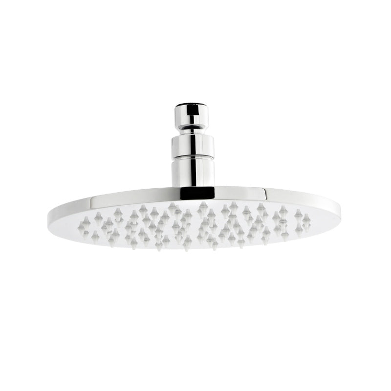 Nuie Shower Heads & Arms Shower Heads LED Fixed Head (1 size, 2 styles, Chrome) - Brand New Bathrooms
