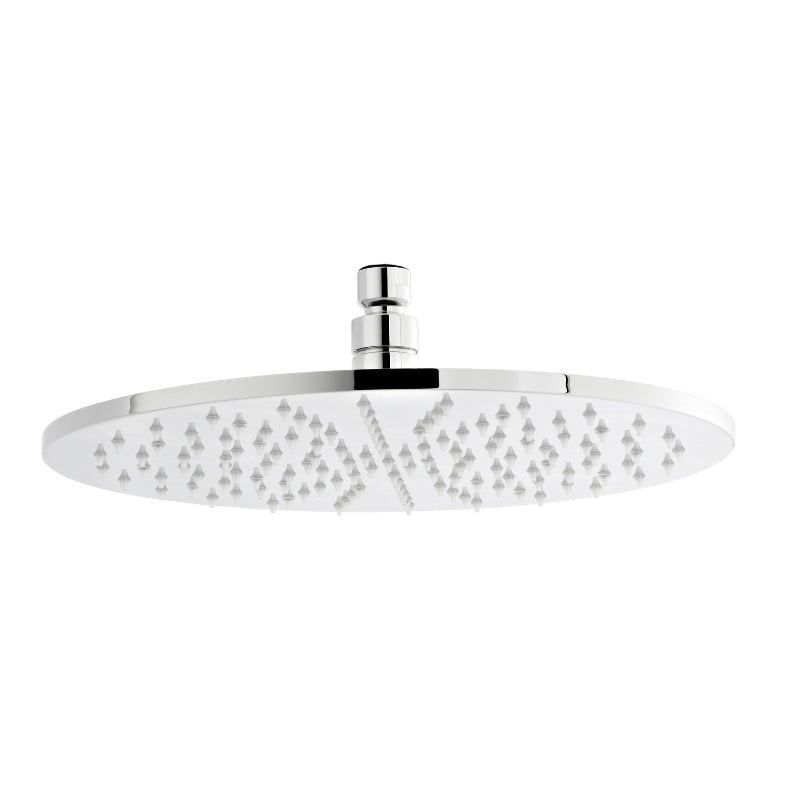 Nuie Shower Heads & Arms Shower Heads LED Fixed Head (2 sizes, 2 styles, Chrome) - Brand New Bathrooms