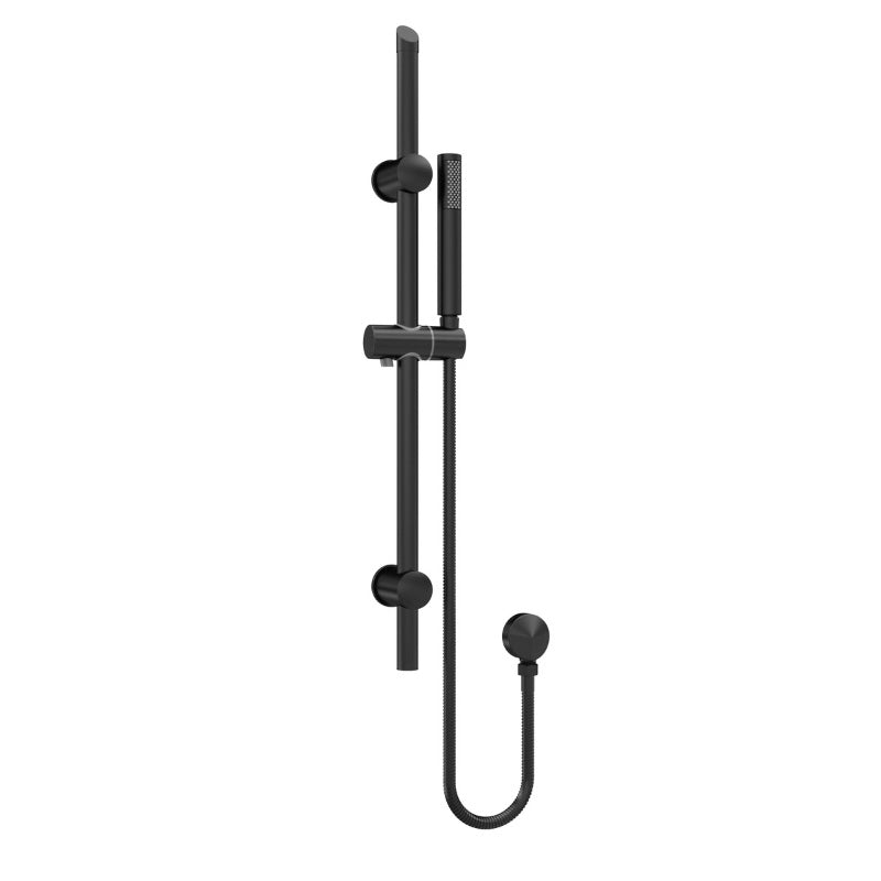 Nuie Shower Kits Round Slider Rail Kit with Elbow (1 size, 4 colours) - Brand New Bathrooms