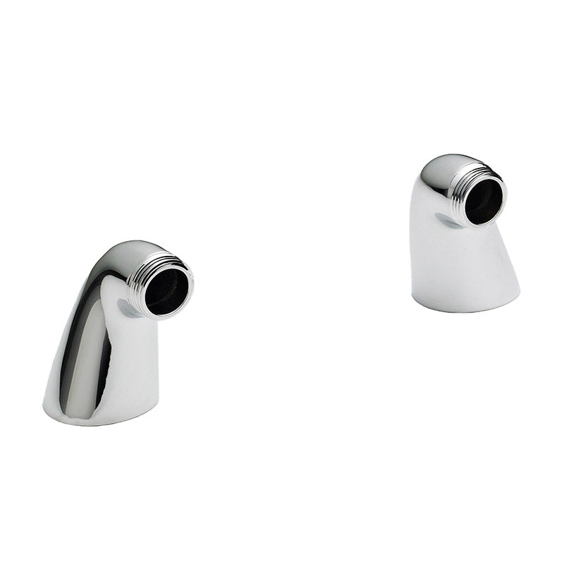 Nuie Wastes & Extras Inlet Leg (Chrome, 3 sizes) - Brandnew Bathroom