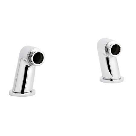 Nuie Wastes & Extras Inlet Leg (Chrome, 3 sizes) - Brandnew Bathroom