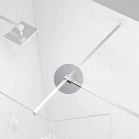 Merlyn 8 & 10 Series | Wetroom | Shower Wall T-Bracket  (Chrome)