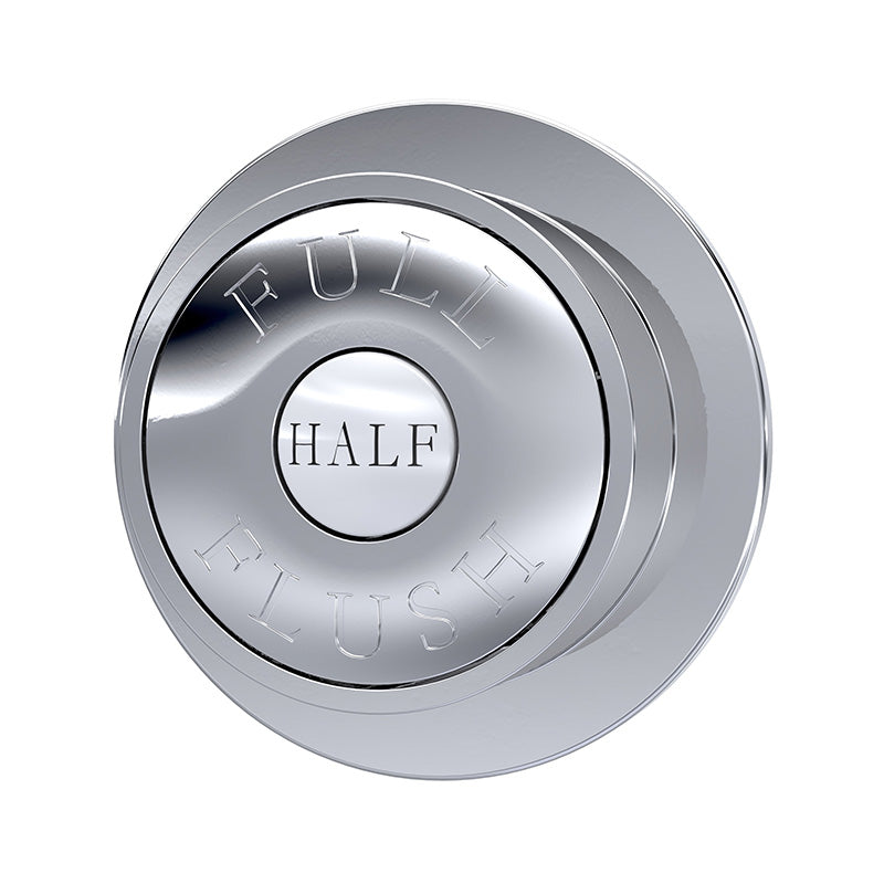 Nuie Toilet Dual Flush Button (1 size, 3 colours) - Brand New Bathrooms