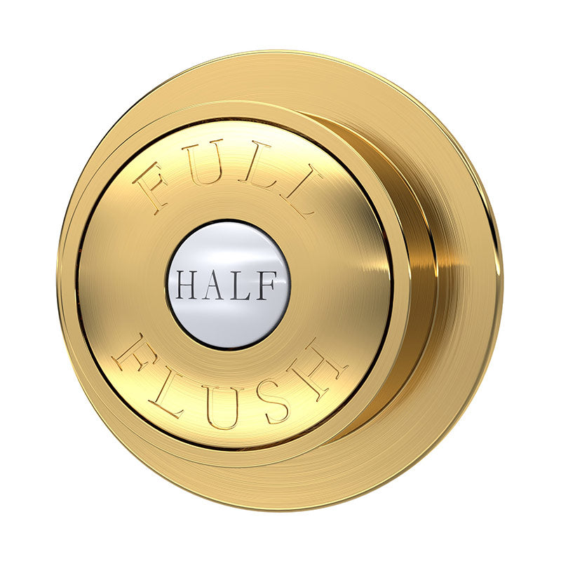 Nuie Toilet Dual Flush Button (1 size, 3 colours) - Brand New Bathrooms