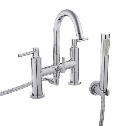 Hudson Reed Tec Lever Bath Shower Mixer (1 size, Chrome) - Brand New Bathrooms