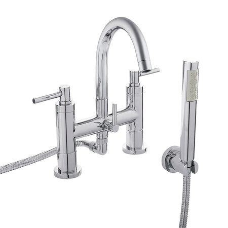 Hudson Reed Tec Lever Bath Shower Mixer (1 size, Chrome) - Brand New Bathrooms