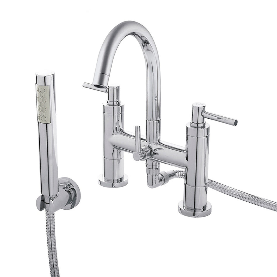Hudson Reed Tec Lever Bath & Shower Mixer (1 size, Chrome)
