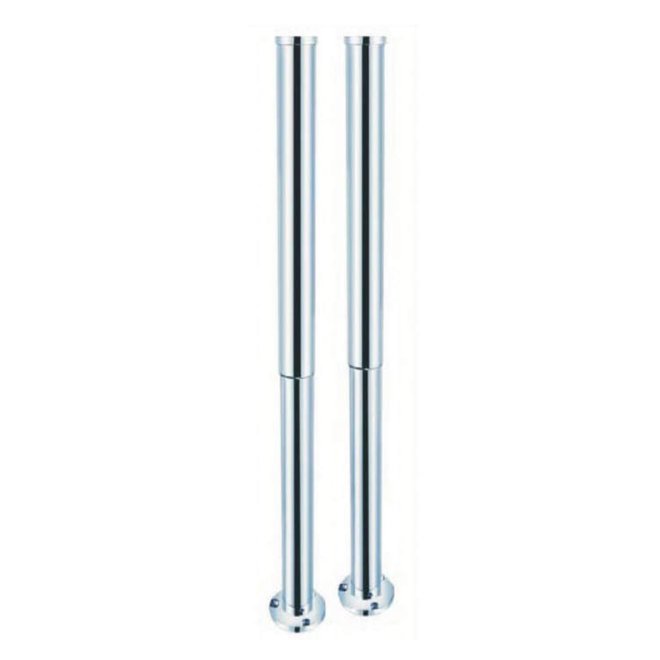 Arroll Telescopic Pipe Shrouds (Chrome)