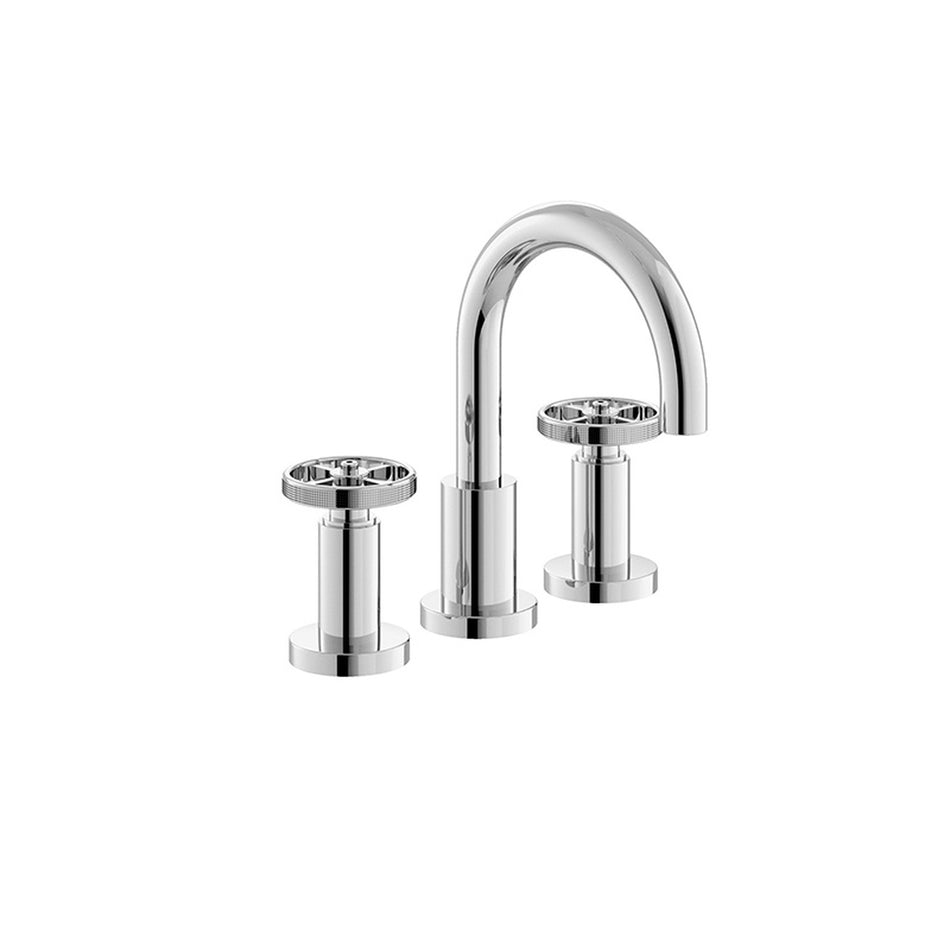 Hudson Reed Revolution 3 Tap Hole Basin Mixer (1 size, Chrome)