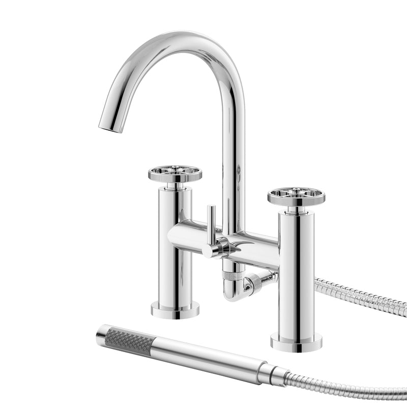 Hudson Reed Revolution Bath & Shower Mixer (1 size, Chrome) - Brand New Bathrooms