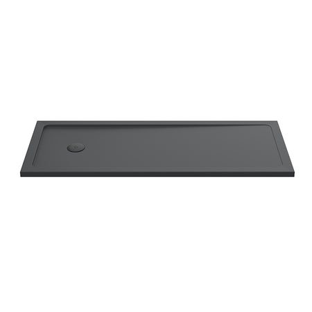 Nuie Bath Replacement Slimline Shower Tray (1 size, Grey) -Brandnew Bathroom