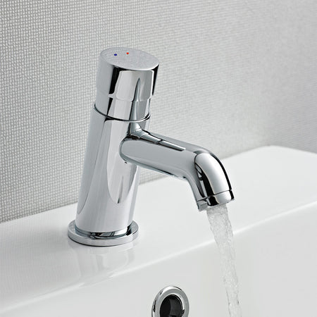 Nuie Commercial Mono Basin Mixer (Chrome) - Brandnew Bathroom