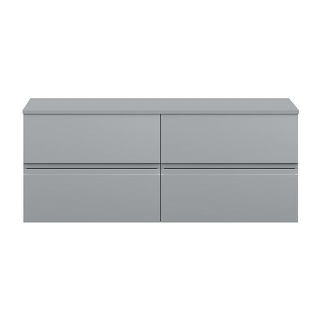 Hudson Reed Urban Wall Hung Four Drawer 1200mm Unit & Matching Worktop (1 size, 5 colours) - Brand New Bathrooms