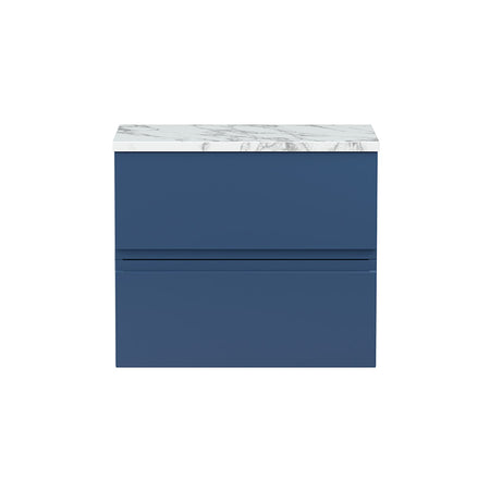 Hudson Reed Urban Wall Hung Double Drawer 600mm Unit & Laminate Worktop (1 size, 5 colours) - Brand New Bathrooms