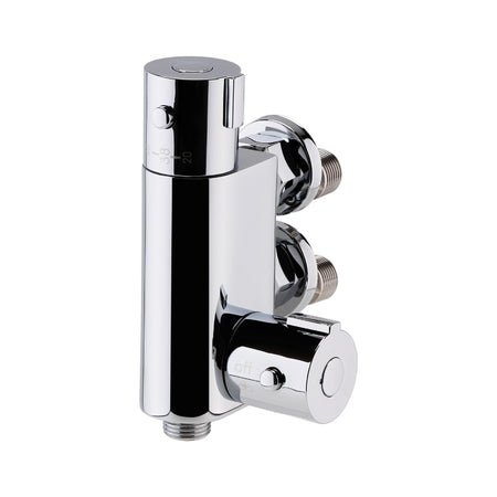 Nuie Bar Showers Vertical Thermostatic Bar Valve (1 size, Chrome) - Brand New Bathrooms