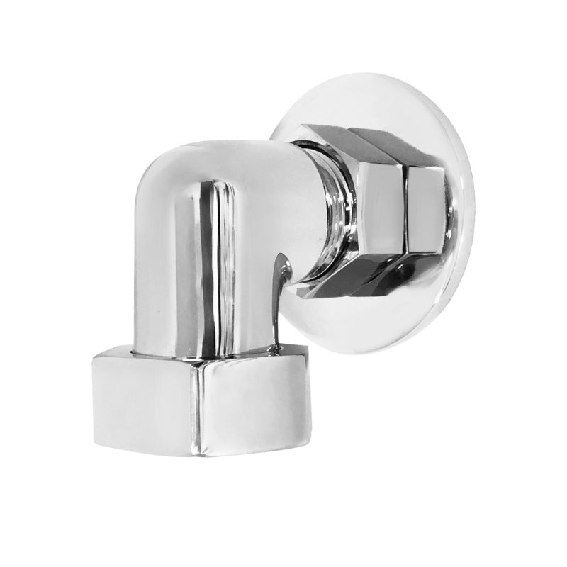 Nuie Shower Accessories Wall Return Elbow (1 size, Chrome) - Brand New Bathrooms