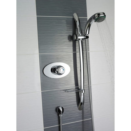 Nuie Commercial Sequential Thermostatic Shower Valve (2 sizes, Chrome) - Brand New Bathrooms