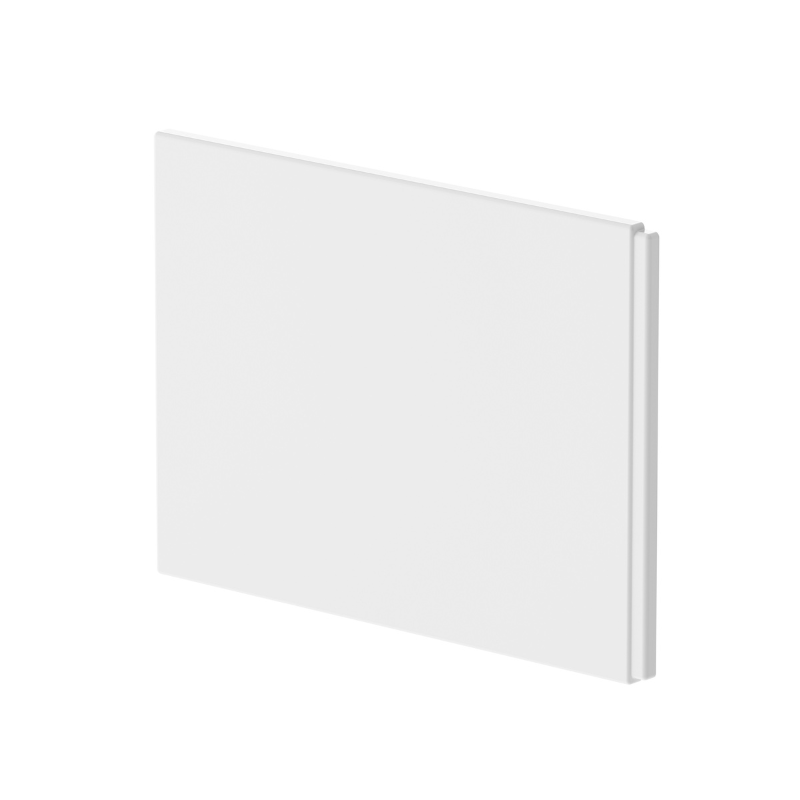 Nuie L-Shape Shower Bath Front Panel (2 sizes, White) - Brandnew Bathroom