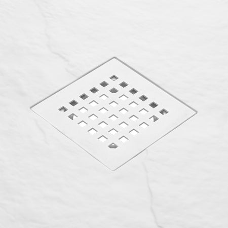 Brand New Bathrooms Polymer Anti-Slip Shower Tray (10 sizes, White) - Brand New Bathrooms