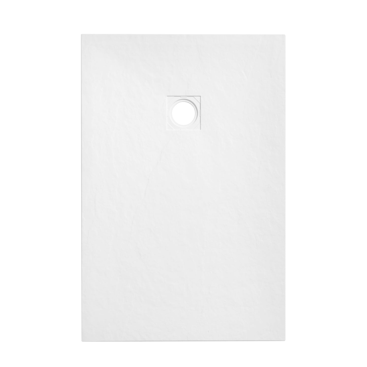 Brand New Bathrooms Polymer Anti-Slip Shower Tray (10 sizes, White)
