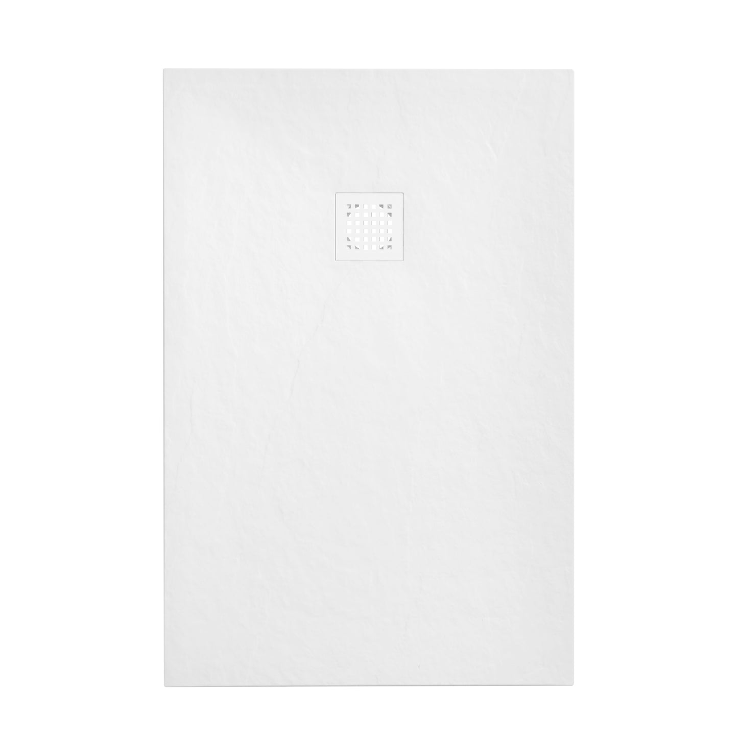 Brand New Bathrooms Polymer Anti-Slip Shower Tray (10 sizes, White)