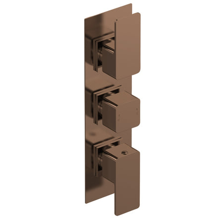 Nuie Windon Triple Thermostatic Shower Valve with Diverter (1 size, 4 colours) - Brand New Bathrooms