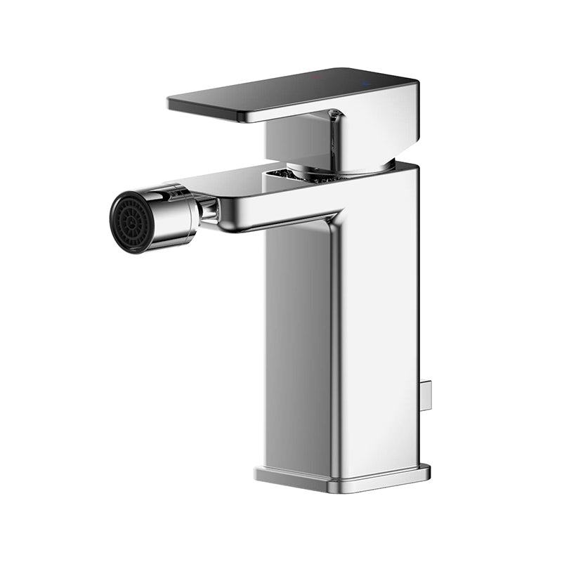 Nuie Windon Mono Bidet Mixer With Pop-up Waste (Chrome) - Brandnew Bathroom