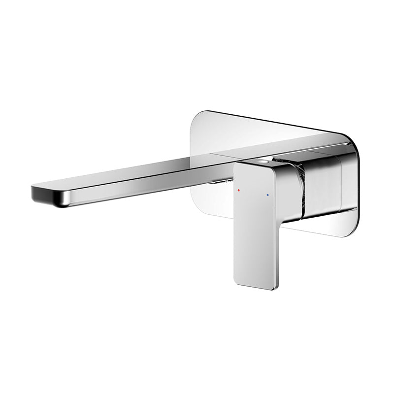 Nuie Windon Wall Mounted 2 Tap Hole Basin Mixer With Plate (5 colours) - Brandnew Bathroom