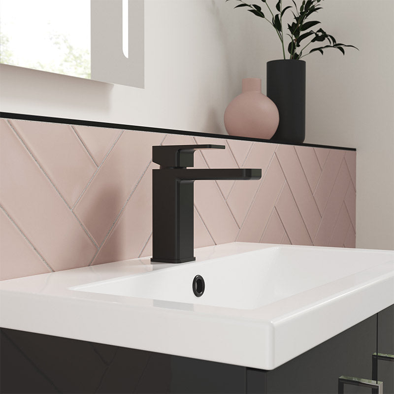 Nuie Windon Mono Basin Mixer With Push Button Waste (4 colours) - Brandnew Bathroom