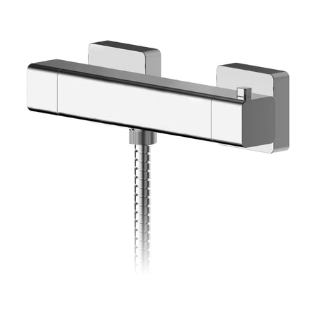 Nuie Windon Thermostatic Shower Bar Valve (1 size, Chrome) - Brand New Bathrooms