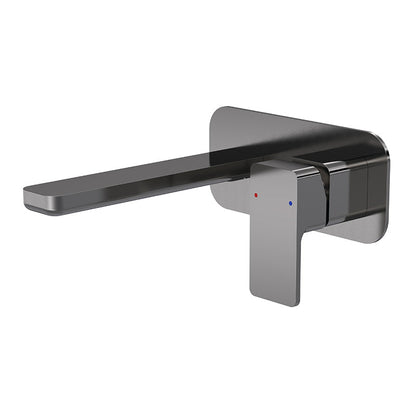 Nuie Windon Wall Mounted 2 Tap Hole Basin Mixer With Plate (5 colours) - Brandnew Bathroom