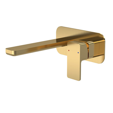 Nuie Windon Wall Mounted 2 Tap Hole Basin Mixer With Plate (5 colours) - Brandnew Bathroom
