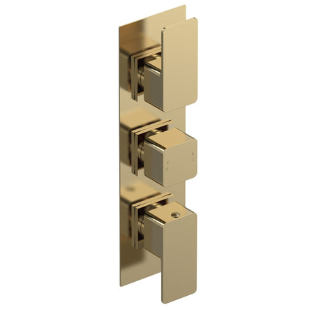 Nuie Windon Triple Thermostatic Shower Valve with Diverter (1 size, 4 colours) - Brand New Bathrooms
